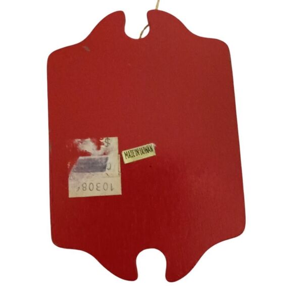 Vintage Miami Florida Ornament Christmas Wood Handpainted Sailboat Seagulls - Picture 3 of 11